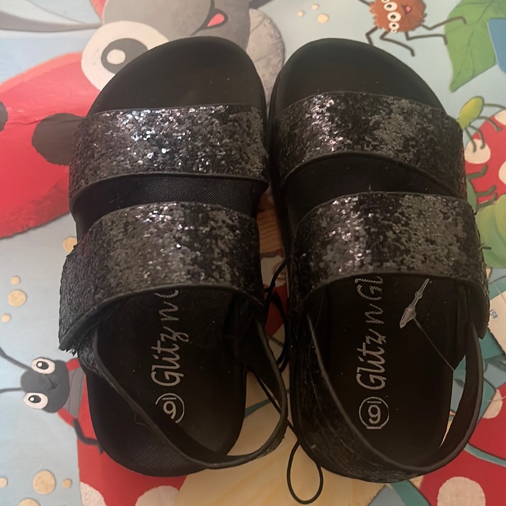 Glitz and glam sandals
